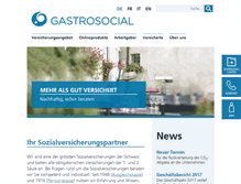 Tablet Screenshot of gastrosocial.ch